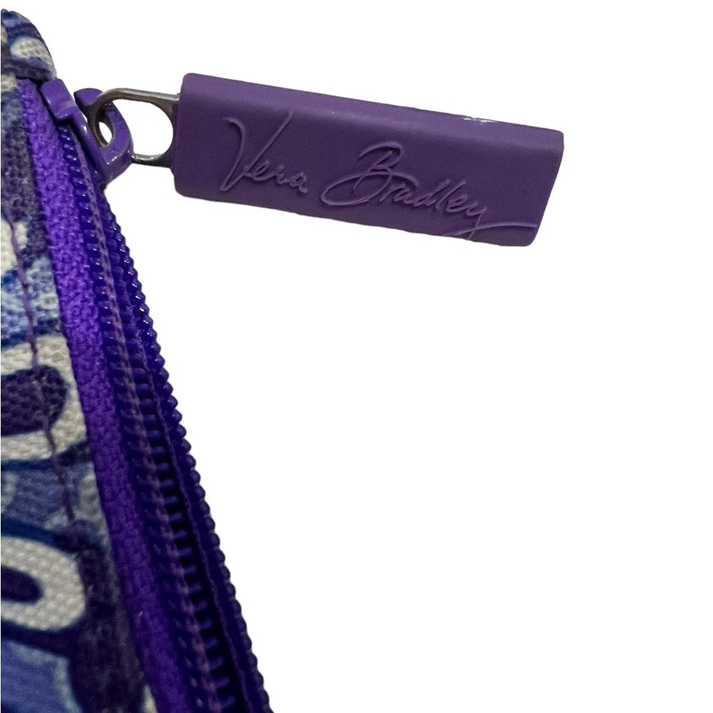 Vera Bradley LILAC TAPESTRY Pencil Pouch with binder rings. Excellent condition - Picture 3 of 5